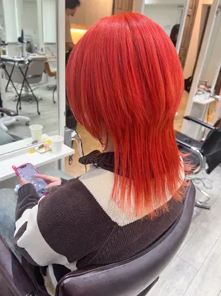 ミディアム ☺︎ RIHOのヘアスタイル