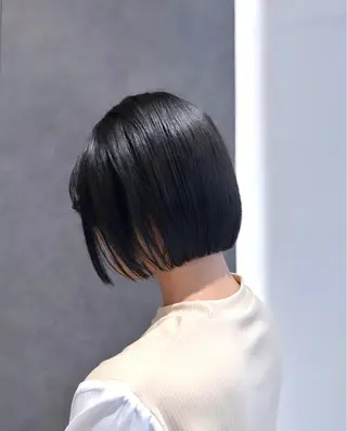 ショート 巻ける縮毛矯正/艶 カラーchika🩵のヘアスタイル