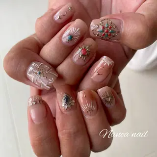 ネイル 金竹 結衣のネイルデザイン