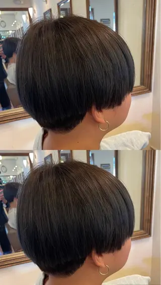 ショート メンズ 大宮｜メンズカット ダブルカラー｜パーマのヘアスタイル