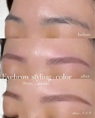 アイブロウ Hipahipa! MISAKIのマツエク・マツパデザイン