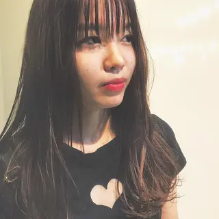 ロング カラー ヘアアレンジ Kawaguchi Arisaのヘアスタイル
