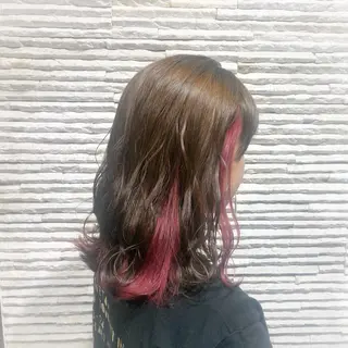 ミディアム カラー 嶋田 ゆきのヘアスタイル