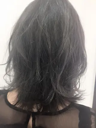 ミディアム カラー 中村 卓也のヘアスタイル