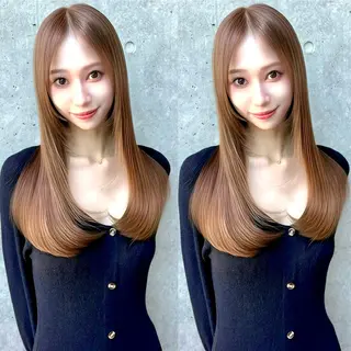 ロング HANARE by youres hair 神楽坂所属・神楽坂/縮毛矯正/ 髪質改善/香村優弥のヘアスタイル