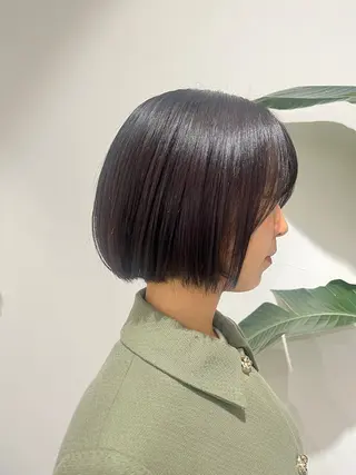 ショート カラー 原口 桃歌のヘアスタイル