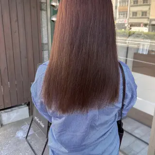 ロング カラー 高橋 みく/ minim 暖色のヘアスタイル