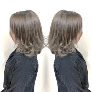 ミディアム カラー 髪質改善特化サロン ICONIQ天神店のヘアスタイル
