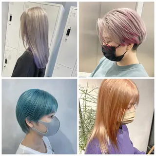 ショート 🌈モテ色 村上のぶきのヘアスタイル