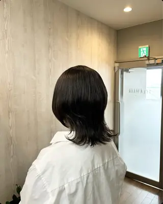 ミディアム 🩵 honoka🩵のヘアスタイル