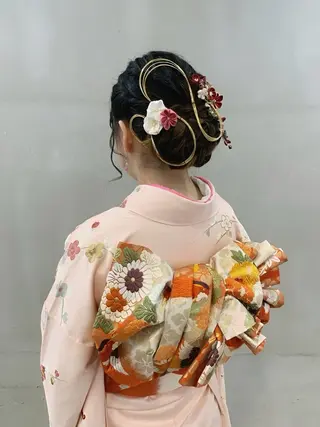 ロング ヘアセット/金山 佐野 妃都美のヘアスタイル