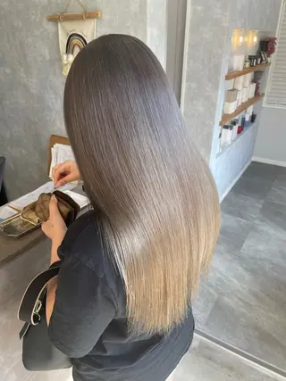 ロング カラー Matsubara asuka  ☪︎のヘアスタイル