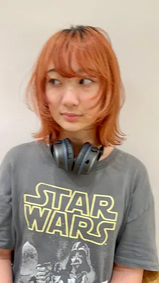 ミディアム 似合わせカット🫧 /パーマRINAのヘアスタイル