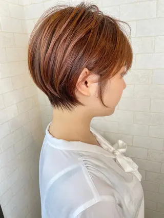 ショート カラー 神野 雅樹のヘアスタイル