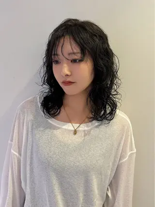 カラー パーマ macaron郡山駅前店所属・若松 心和のヘアスタイル