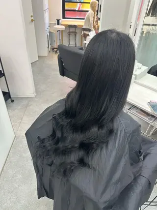 ロング 韓国ヘア×ハイトーン AYA💫のヘアスタイル