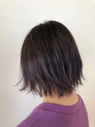 ショート ブリーチ毛矯正.髪質 改善.髪にドラマをのヘアスタイル