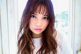 ロング カラー パーマ ヘアアレンジ JYUNESU表参道所属・似合わせhair🔸 アサダ タカコ🔸のヘアスタイル