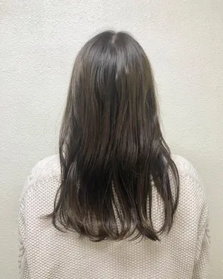 ロング カラー spooopy所属・🕊大垣 めぐみ🕊のヘアスタイル