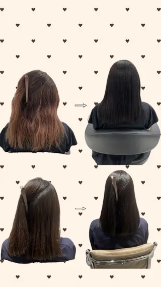 Ella所属・nana【艶髪】/ レイヤー/縮毛矯正のヘアスタイル