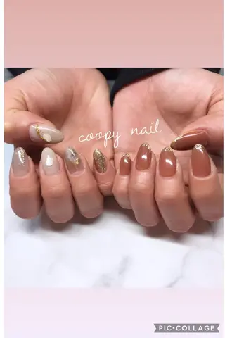 ミディアム ネイル nail salon coopy所属・野澤 美優のネイルデザイン