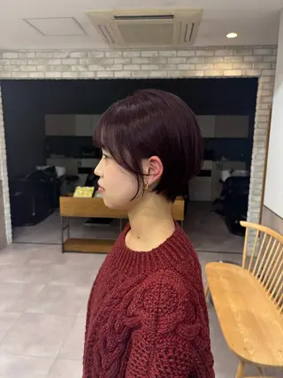 ショート kanayo/暖色 color💖のヘアスタイル