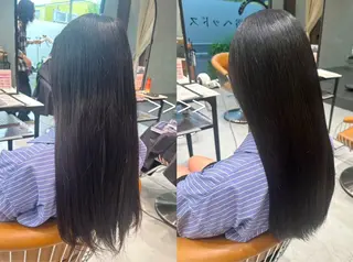 ロング 🎀ིྀ暖色カラー/ 髪質改善/みどりのヘアスタイル