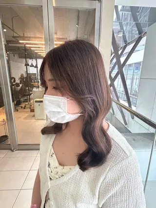 ロング SAKURA🍒 暖色系/透明感カラーのヘアスタイル