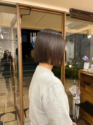ミディアム siro所属・siro meru 透明感カラーのヘアスタイル
