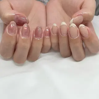 ネイル 西本町/阿波座 大人女性向け美爪形成のネイルデザイン