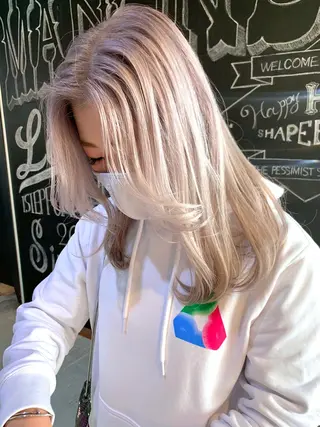 セミロング カラー メンズヘア/レイヤー /ボブ山内春輝のヘアスタイル