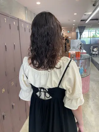 ミディアム パーマ 小木曽智美 /ボブ/ショートのヘアスタイル