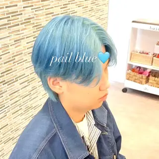 カラー メンズ 久貝 帆風のヘアスタイル