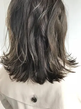 ミディアム カラー ショート/レイヤー なら石井知希のヘアスタイル