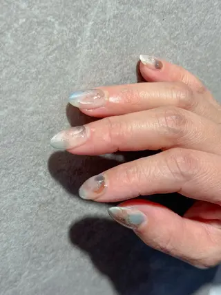 ネイル Agate miku🎀‧₊のネイルデザイン