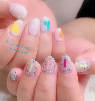 ネイル ラウバイマノマノ なかざとのネイルデザイン