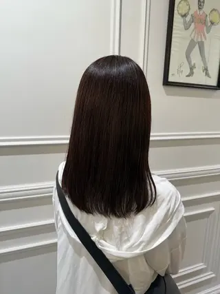 カラー 梅森 彩花のヘアスタイル