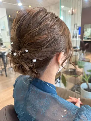 ミディアム ツヤ髪質改善 💜れいな💜のヘアスタイル