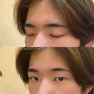メンズ アイブロウ メンズガーデン yuriのネイルデザイン