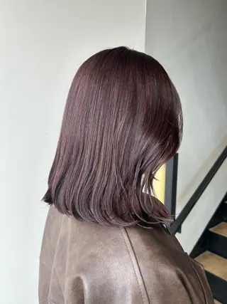 ミディアム カラー SEAM所属・にかいどうさよ /札幌美容師のヘアスタイル