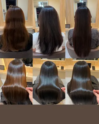 ロング attrait南堀江所属・絹髪職人 KAISEI艶髪のヘアスタイル