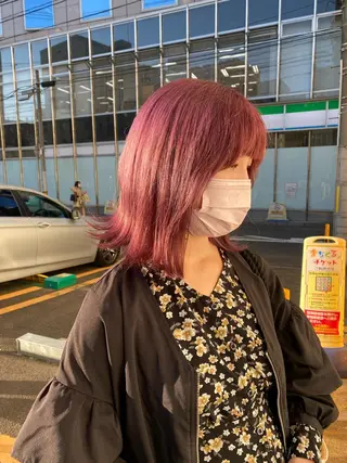 セミロング カラー 💫扱いやすい ／レイヤー/小林陸のヘアスタイル