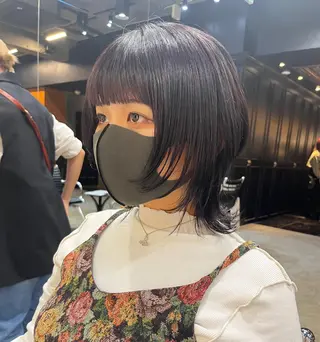 ミディアム カラー HAIR MAKE miel所属・🫧透明感カラー🫧 SHINSEIのヘアスタイル