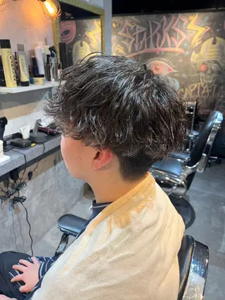 ショート パーマ Sparks hair所属・グリ モンのヘアスタイル