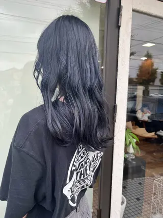 セミロング Un Fleur所属・立野 希沙のヘアスタイル