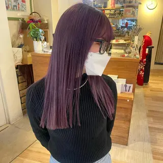 ロング カラー メンズ特化🏹カット パーマ/チヒロ🤍のヘアスタイル