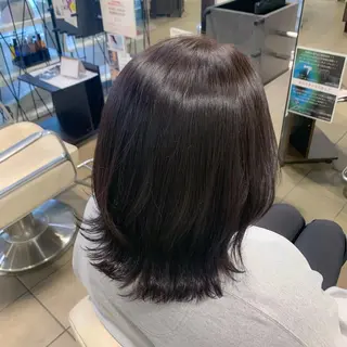 ミディアム カラー Uni.所属・地毛風ストレート/ 髪質改善/榎本流行のヘアスタイル