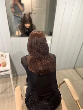 ロング カラー 髪質改善/韓国ヘア /natsuki🧸のヘアスタイル