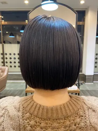 ミディアム 松本 玲菜のヘアスタイル
