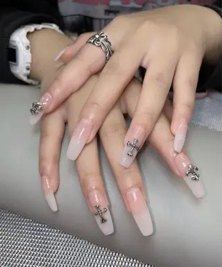 ネイル コネコネイルサロン モデル用のネイルデザイン